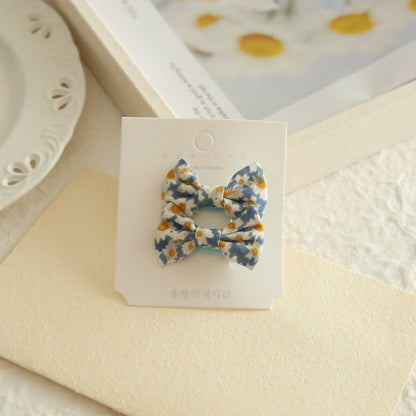 A172 Kids Head Accessory Hair Accessory INS Bow Hair Clip 1