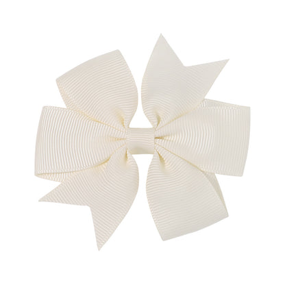Handmade V Bow Hair Clip Hair Accessory Kids Head Accessory 564