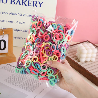 Kids Elastic Band Gentle on Hair Hair Tie Elastic Band Headband Towel Ring Hair Tie Head Accessory