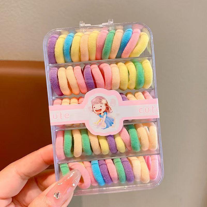 Kids Elastic Band Hair Tie Gentle on Hair Hair Tie
