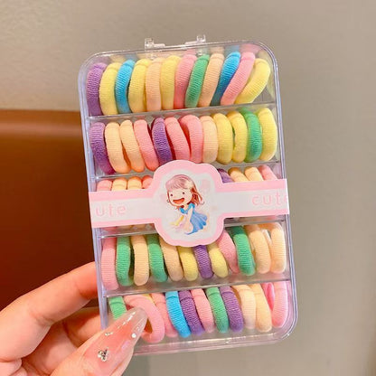Kids Elastic Band Hair Tie Gentle on Hair Hair Tie