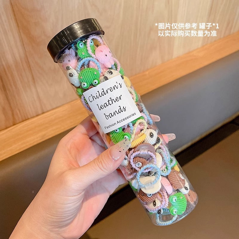 Kids Elastic Band Cute Gentle on Hair Headband Elastic Band Hair Tie