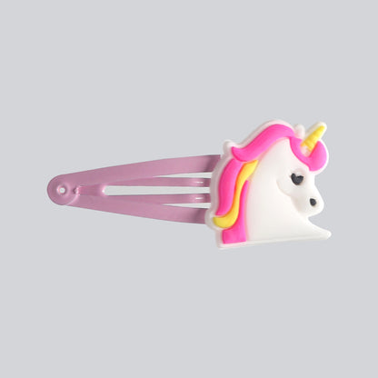 Kids Hair Accessory Fashion Hair Clip bb Pink Clip Hair Clip