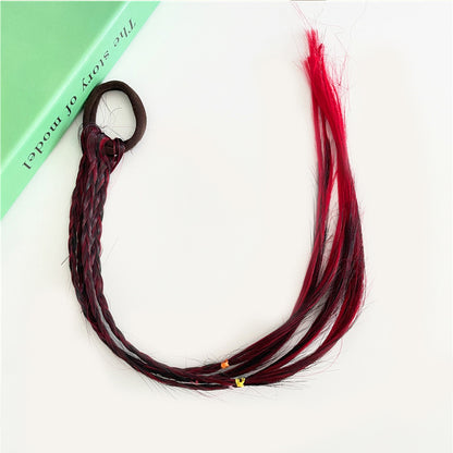 Head Accessory Kids Hair Accessory Colorful Braiding Hair Tie