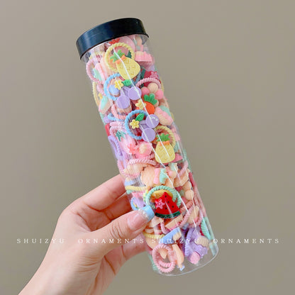 Kids Elastic Band Cute Gentle on Hair Headband Elastic Band Hair Tie