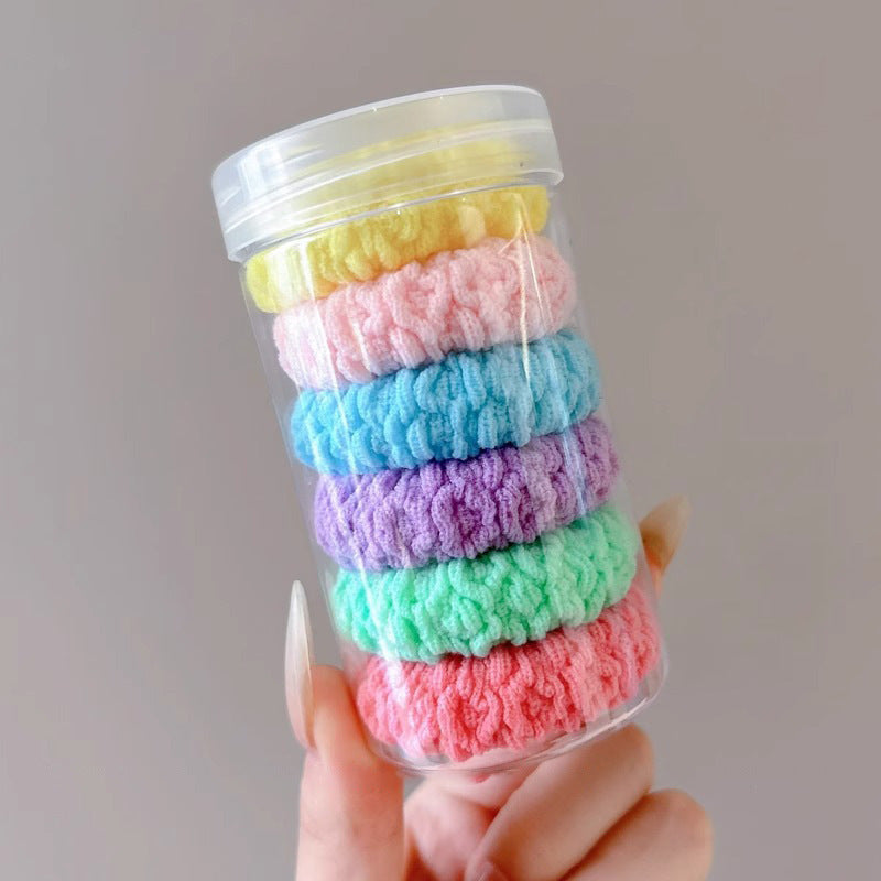 Kids Elastic Band Cute Gentle on Hair Headband Elastic Band Hair Tie