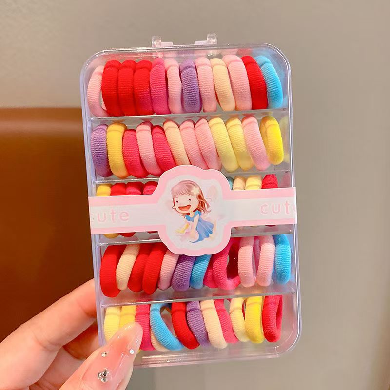 Kids Elastic Band Hair Tie Gentle on Hair Hair Tie