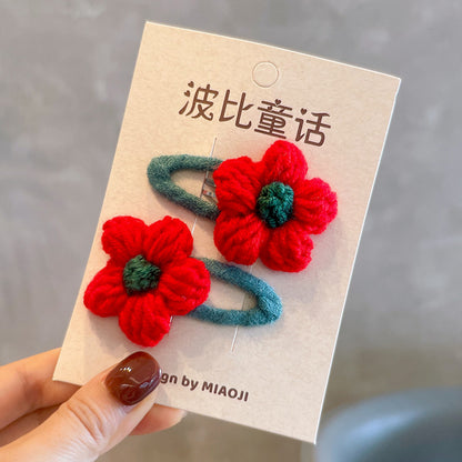 24 Kids Hair Clip Hairpin Kids Hair Accessory Bow Head Accessory